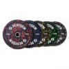 PERFORM FLECK BUMPER PLATES - FULL SET pairs of 5kg-10kg-15kg-20kg-25kg.